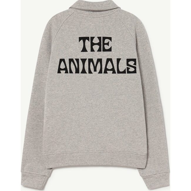 Face Seahorse Sweatshirt, Grey - Sweatshirts - 2