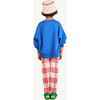 Horse Bear Oversize Sweatshirt, Deep Blue - Sweatshirts - 4
