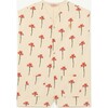 Carnations Flowers Ape Jumpsuit, White - Rompers - 1 - thumbnail