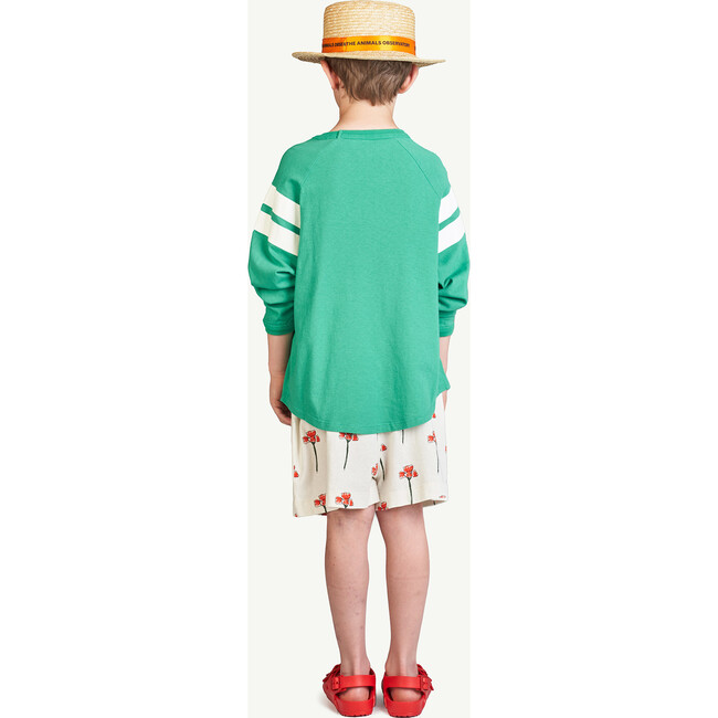 Carnations Flowers Mole Pants, White - Pants - 4