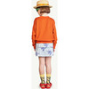 Birds Kiwi Skirt, Blue - Skirts - 4