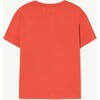 Animals Rooster Vinyl T-Shirt, Red - T-Shirts - 2