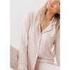 Women's Super Soft Pajama Set, Pink Gingham - Pajamas - 2