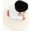 Circle Pouf, Ivory - Ottomans - 3