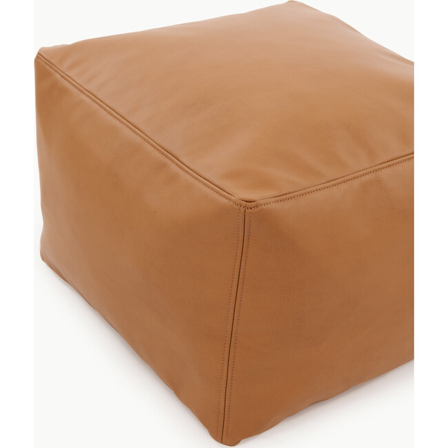 Square Pouf, Camel - Ottomans - 3