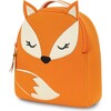 Fox Toddler Harness Backpack, Orange and Cream - Backpacks - 1 - thumbnail