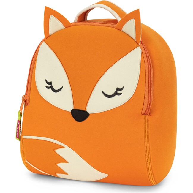 Fox Backpack, Orange and Cream - Backpacks - 1