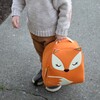 Fox Toddler Harness Backpack, Orange and Cream - Backpacks - 2