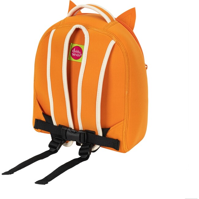 Fox Toddler Harness Backpack, Orange and Cream - Backpacks - 3