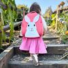 Bunny Backpack, Pink - Backpacks - 2