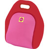 Strawberry Lunch Bag, Red and Pink - Lunchbags - 3