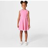 Cotton Pique Dress, Petal Pink - Dresses - 2