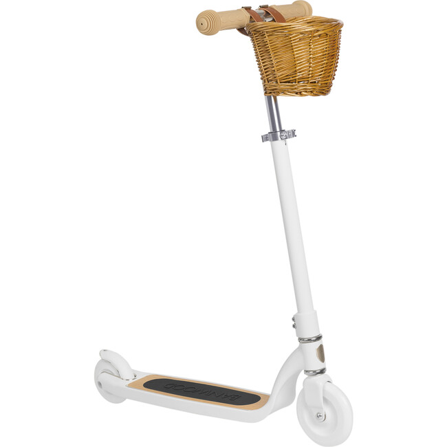 Maxi Scooter, White - Scooters - 2