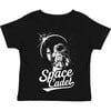 Space Cadet Crew Neck Tee, Black - T-Shirts - 1 - thumbnail