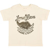 Little Devil Crew Neck Tee, Natural - T-Shirts - 1 - thumbnail