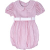 Patty Swiss Dot Bubble, Pink - Onesies - 1 - thumbnail