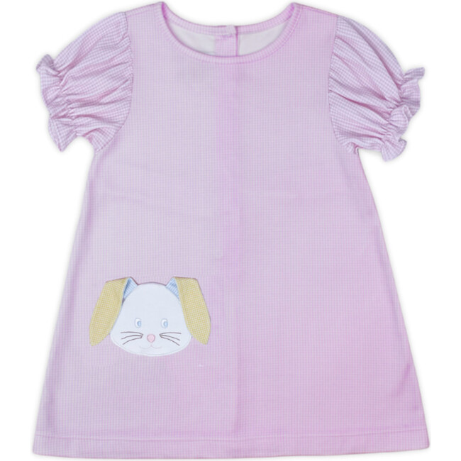 Faith Bunny Pocket Dress, Pink