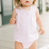 Jill Seersucker Diaper Set, Pink and White - Mixed Apparel Set - 2