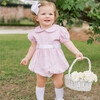 Patty Swiss Dot Bubble, Pink - Onesies - 3