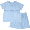 Benton Swiss Dot Short Set, Blue - Mixed Apparel Set - 1 - thumbnail