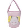 Bunny Easter Mini Gingham Basket, Pink - Other Accessories - 1 - thumbnail