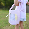 Bunny Easter Mini Gingham Basket, Pink - Other Accessories - 2