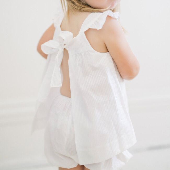 Sally Woven Swing Set, White - Mixed Apparel Set - 3