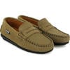 Nubuck Leather Walkers, Toffee - Loafers - 2