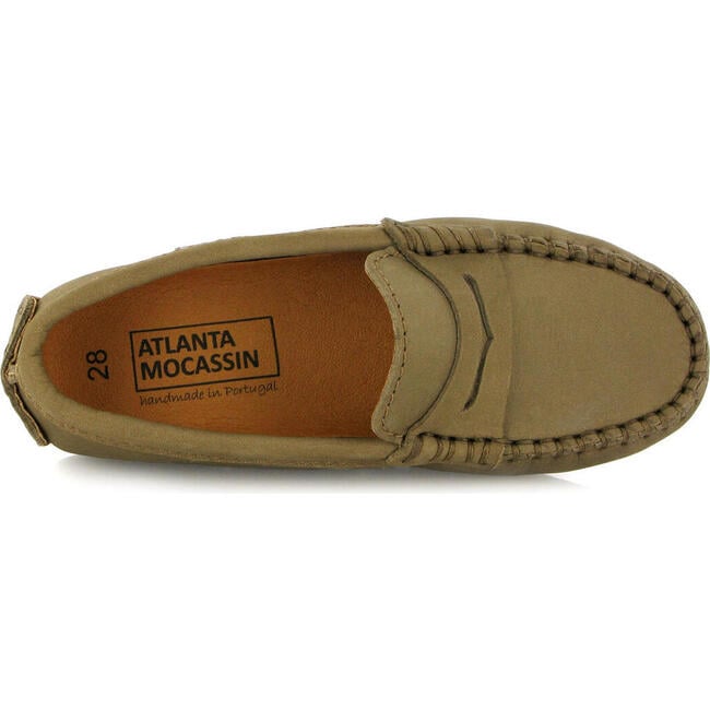 Nubuck Leather Walkers, Toffee - Loafers - 3