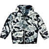 Tie Dye Zip Sweatshirt,  Black/Blue - Sweatshirts - 1 - thumbnail