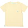 Tucker Crew Neck Pocket Tee With Logo, Loquat Yellow - Tees - 1 - thumbnail