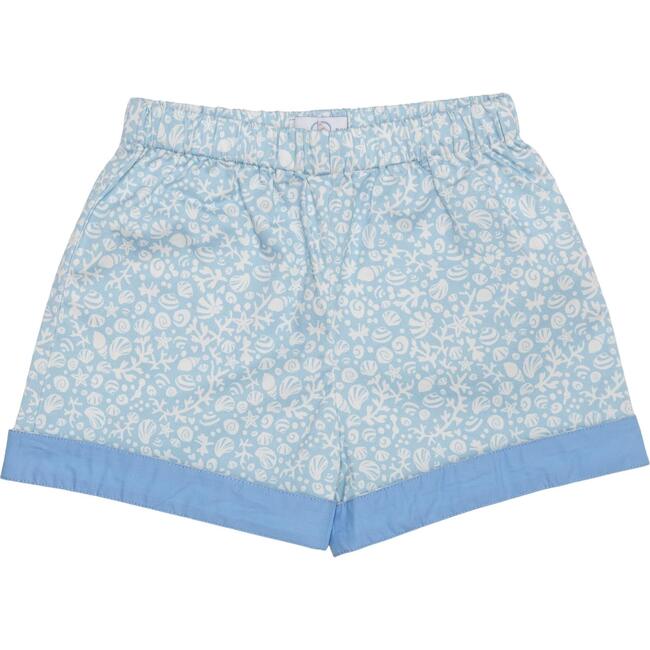 Wilkes Contrast Cuff Elasticated Shorts, Shelly Bay