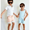 Wyatt Contrast Cuff Buttoned Shorts, Pink Sand - Shorts - 2