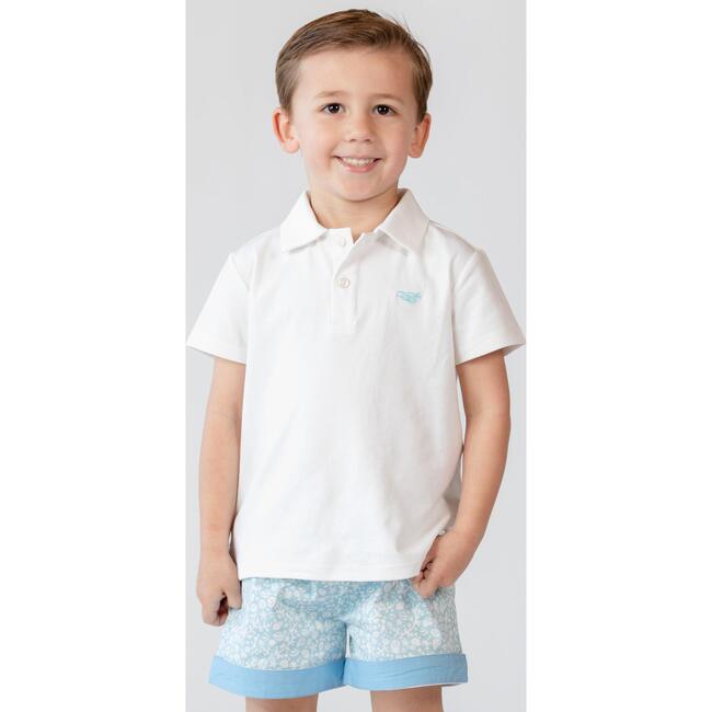 Wilkes Contrast Cuff Elasticated Shorts, Shelly Bay - Shorts - 2