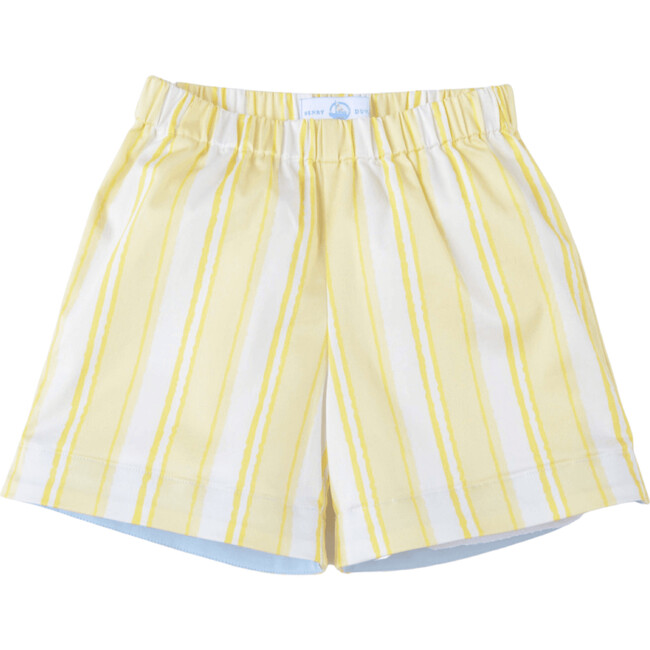 Wilkes Contrast Cuff Elasticated Shorts, CBC Stripe - Shorts - 3