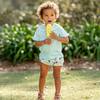 Somers Elasticated Thigh Shorties, Main Island Madras - Bloomers - 2