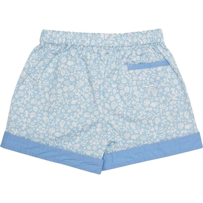 Wilkes Contrast Cuff Elasticated Shorts, Shelly Bay - Shorts - 5