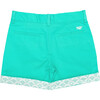 Wyatt Contrast Cuff Buttoned Shorts, Gibbs Hill Green - Shorts - 5