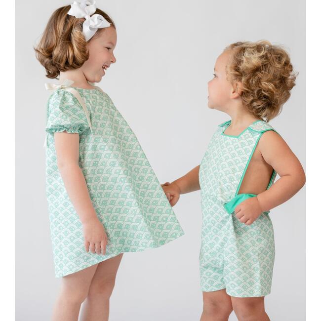 Jane Pre-Tied Grosgrain Shoulder Bow Dress, South Shore Stars - Dresses - 3