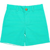 Wyatt Contrast Cuff Buttoned Shorts, Gibbs Hill Green - Shorts - 6