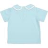 Teddy Peter Pan Shirt, Bermuda Blue - Shirts - 2