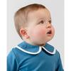 Teddy Peter Pan Shirt, Boathouse Blue - Shirts - 2