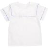 Barrett Cotton Tail Trim Bib Shirt, Cambridge White - Shirts - 1 - thumbnail