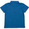 Carter Polo T-Shirt With Logo, Boathouse Blue - Polo Shirts - 4