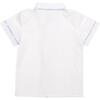 Brendan Cotton Tail Trim Button-Up Shirt, Cambridge White - Shirts - 4