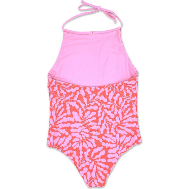 Riviera Reversible One-Piece, Pink And Multicolors - One Pieces - 2