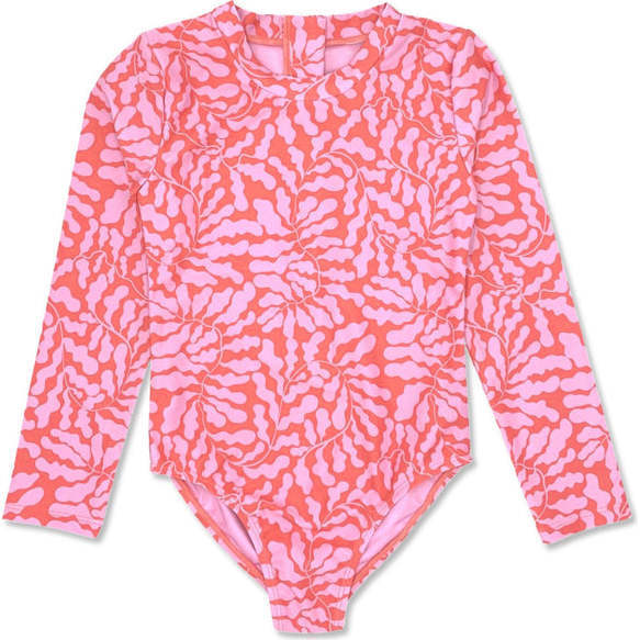 Wave Chaser Surf Suit, Pink And Multicolors
