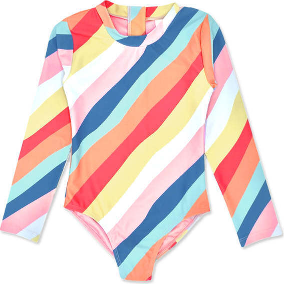 Wave Chaser Surf Suit, Multicolors - One Pieces - 1