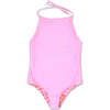 Riviera Reversible One-Piece, Pink And Multicolors - One Pieces - 3