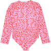 Wave Chaser Surf Suit, Pink And Multicolors - One Pieces - 2